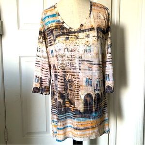 Knit Chic Italy Inspired Top